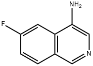 6-fluoroisoquinolin-4-amine Structure