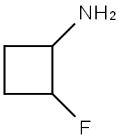 2-fluorocyclobutan-1-amine Structure