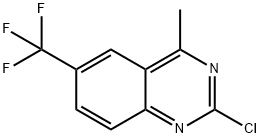 2-chloro-4-methyl-6-(trifluoromethyl)quinazoline Structure
