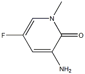 3-amino-5-fluoro-1-methylpyridin-2(1H)-one Structure