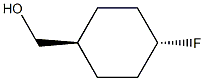 [trans-4-fluorocyclohexyl]methanol Structure