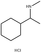 (1-cyclohexylethyl)(methyl)amine hydrochloride Structure