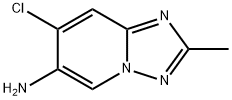 7-chloro-2-methyl-[1,2,4]triazolo[1,5-a]pyridin-6-amine Structure