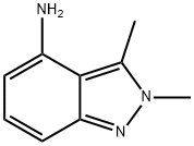 2H-Indazol-4-amine, 2,3-dimethyl- 구조식 이미지