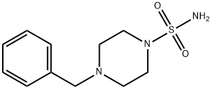 1-Piperazinesulfonamide, 4-(phenylmethyl)- 구조식 이미지