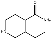 3-ethylpiperidine-4-carboxamide Structure