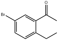 1-(5-bromo-2-ethylphenyl)ethan-1-one Structure