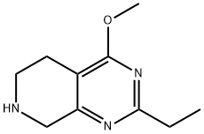 2-ethyl-4-methoxy-5H,6H,7H,8H-pyrido[3,4-d]pyrimidine 구조식 이미지