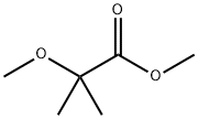 Propanoic acid, 2-methoxy-2-methyl-, methyl ester 구조식 이미지