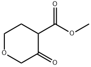 methyl 3-oxotetrahydro-2H-pyran-4-carboxylate Structure