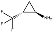 (1R,2R)-2-(Trifluoromethyl)cyclopropanamine 구조식 이미지