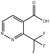 3-(trifluoromethyl)pyridazine-4-carboxylic acid Structure