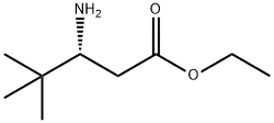 ethyl (R)-3-amino-4,4-dimethylpentanoate Structure