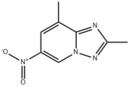 2,8-dimethyl-6-nitro-[1,2,4]triazolo[1,5-a]pyridine 구조식 이미지