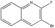 3-bromo-2-fluoroquinoline Structure