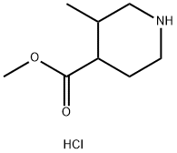 methyl 3-methylpiperidine-4-carboxylate hydrochloride 구조식 이미지