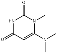 6-(Dimethylamino)-1-methyl-2,4(1H,3H)-pyrimidinedione Structure