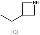 3-ethylazetidine hydrochloride 구조식 이미지