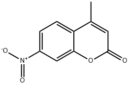 4-methyl-7-nitro- 2H-chromen-2-one Structure