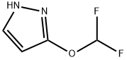 3-(difluoromethoxy)-1H-pyrazole Structure