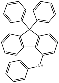 9H-Fluoren-4-amine, N,9,9-triphenyl- Structure