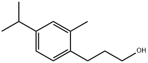 3-(4-isopropyl-2-methylphenyl)propan-1-ol Structure