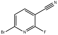 6-bromo-2-fluoropyridine-3-carbonitrile 구조식 이미지