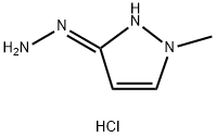 3-hydrazinyl-1-methyl-1H-pyrazole trihydrochloride Structure