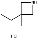 3-ethyl-3-methylazetidine hydrochloride Structure