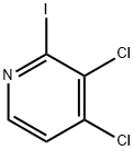 Pyridine, 3,4-dichloro-2-iodo- Structure