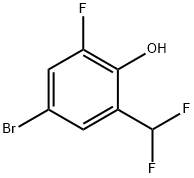 5-Bromo-3-fluoro-2-hydroxybenzodifluoride 구조식 이미지