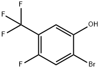 2-bromo-4-fluoro-5-(trifluoromethyl)phenol Structure