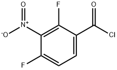 2,4-Difluoro-3-nitrobenzoic acid Structure