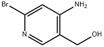 (4-amino-6-bromopyridin-3-yl)methanol Structure