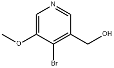 (4-Bromo-5-methoxypyridin-3-yl)methanol Structure