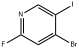 4-Bromo-2-fluoro-5-iodo-pyridine 구조식 이미지