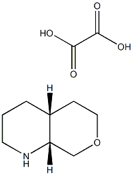 (4aR,8aR)-octahydro-1H-pyrano[3,4-b]pyridine oxalate Structure