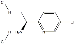 (1S)-1-(5-CHLOROPYRIDIN-2-YL)ETHAN-1-AMINE DIHYDROCHLORIDE 구조식 이미지