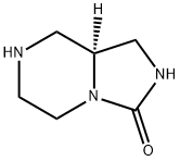 (S)-hexahydroimidazo[1,5-a]pyrazin-3(2H)-one 구조식 이미지