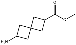 methyl 6-aminospiro[3.3]heptane-2-carboxylate Structure