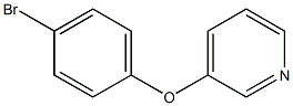 3-(4-bromophenoxy)-pyridine Structure