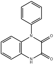 1-페닐퀴녹살린-2,3(1H,4H)-디온 구조식 이미지