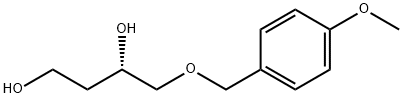 (S)-4-(4-Methoxybenzyloxy)-1,3-butanediol Structure