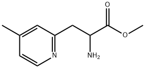 METHYL-2-AMINO-3-(4-METHYL(2-PYRIDYL))PROPANOATE Structure