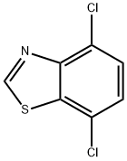 4,7-Dichlorobenzo[d]thiazole 구조식 이미지