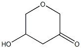 5-hydroxydihydro-2H-pyran-3(4H)-one Structure