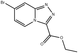 ethyl 7-bromo-[1,2,4]triazolo[4,3-a]pyridine-3-carboxylate Structure