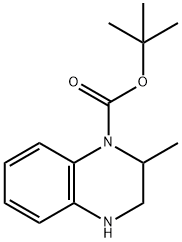 tert-butyl 2-methyl-3,4-dihydroquinoxaline-1(2H)-carboxylate Structure