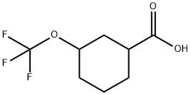 3-(trifluoromethoxy)cyclohexane-1-carboxylic acid Structure