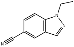 1-ethyl-1H-indazole-5-carbonitrile 구조식 이미지